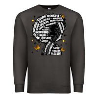 Smoke black woman quotes Premium Sweatshirt - MaliasSmallBusiness