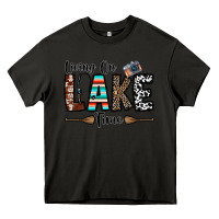 Asphalt living on lake time Heavy Core Tee - CowhideDigitalArt