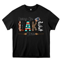 Black living on lake time Heavy Core Tee - CowhideDigitalArt