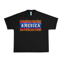 America License Plate Urban Heavy Tee | Teevron