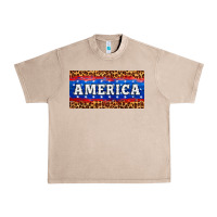 French Oak america license plate Urban Heavy Tee - HRA Design Shop