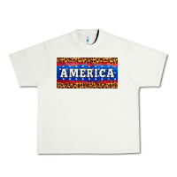 Pistachio america license plate Urban Heavy Tee - HRA Design Shop