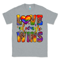 Heather Grey love always wins Classic Tee - JahusDesignShop