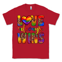 Red love always wins Classic Tee - JahusDesignShop