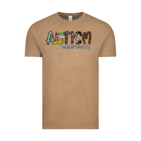 Vintage Coffee autism awareness Vintage Tee - SublimationCraftShop