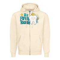 Sandshell my first tooth tooth fairy Zipper Hoodie - Jasminsmagicworld