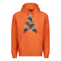 Carrot Christmas Tree With Manatee Premium Hoodie - LillyAllenDesigns