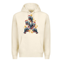 Tofu Christmas Tree With Manatee Premium Hoodie - LillyAllenDesigns