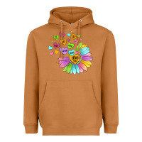 Meerkat sunflower love hugs Heavyweight Hoodie - MaliasSmallBusiness