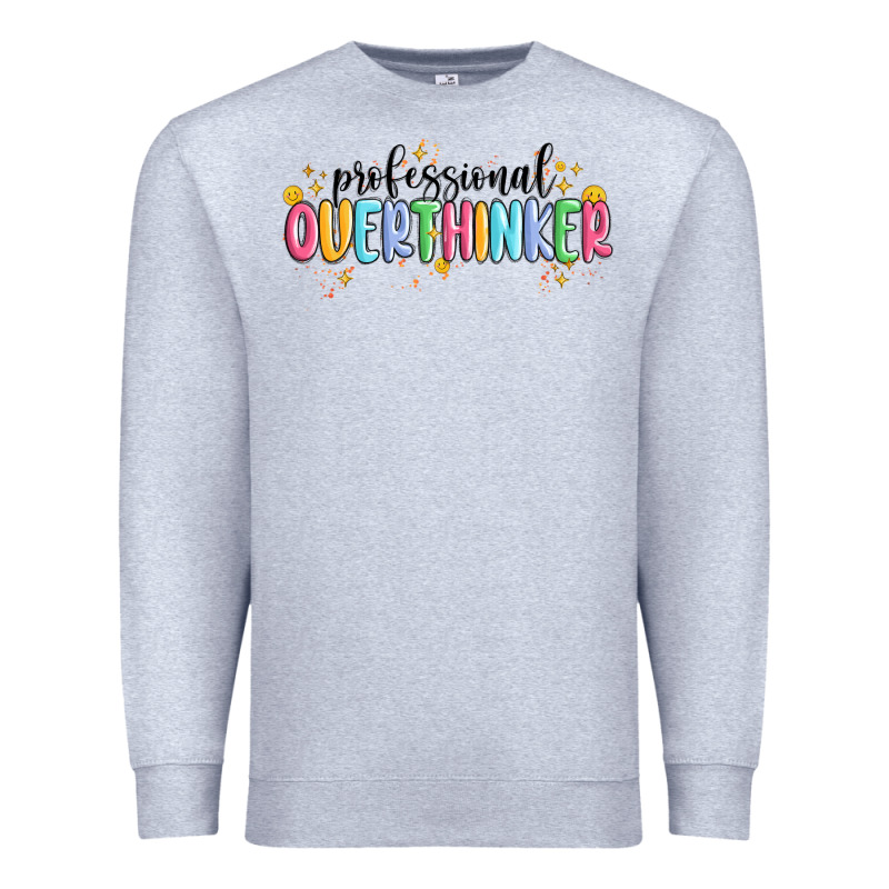 Professional Overthinker Premium Sweatshirt by MaliasSmallBusiness | Teevron