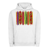 Pigment Lunar Rock Mexico Serape Brushstroke Urban Hoodie - texasbilliewilder