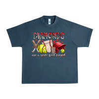 Midnight Navy diamonds are a girls best friends Urban Heavy Tee - RacoonDesign