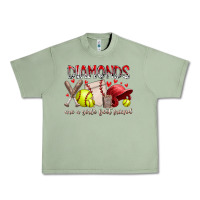Oil Green diamonds are a girls best friends Urban Heavy Tee - RacoonDesign