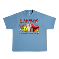 Pebble Blue diamonds are a girls best friends Urban Heavy Tee - RacoonDesign