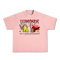 Salmon diamonds are a girls best friends Urban Heavy Tee - RacoonDesign