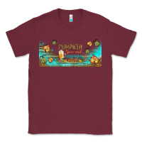 Burgundy pumpkin spice and everything nice libbey glass Classic Tee - BundleAndBundleShop