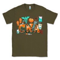 Army Green cna Classic Tee - AdoDesignShop