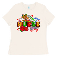 Bone mexican nurse Ladies Tee - AdoDesignShop