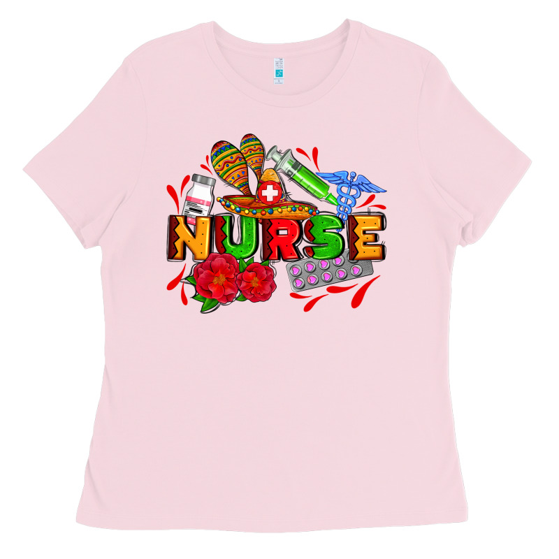Mexican Nurse Ladies Tee by AdoDesignShop | Teevron