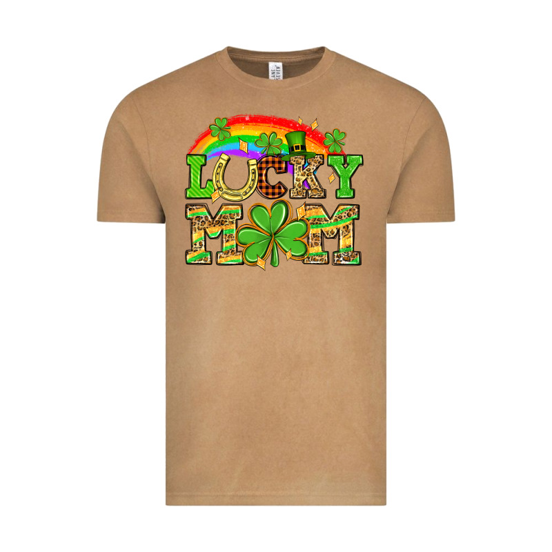 One Lucky Mom St. Patricks Day Vintage Tee by Neo Western | Teevron