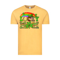 Vintage Mustard One lucky mom St. Patricks Day Vintage Tee - Neo Western