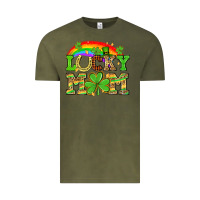 Vintage Olive One lucky mom St. Patricks Day Vintage Tee - Neo Western