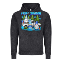 Vintage Black merry christmas gnomies Vintage Hoodie - texasbilliewilder