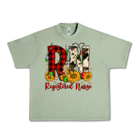 Oil Green christmas rn registered nurse Urban Heavy Tee - FaDigitalArtStudio