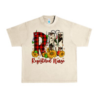 Sandshell christmas rn registered nurse Urban Heavy Tee - FaDigitalArtStudio
