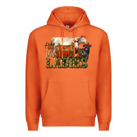 Carrot all the jingle ladies christmas cows Premium Hoodie - LillyAllenDesigns