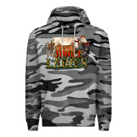 Slate Camo all the jingle ladies christmas cows Premium Hoodie - LillyAllenDesigns