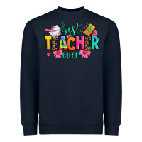Navy best teacher ever Heavyweight Sweatshirt - Zillion Design Studio