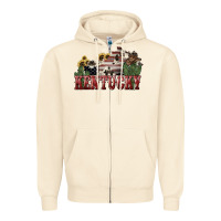 Sandshell kentucky Zipper Hoodie - NancyCooperArtShop