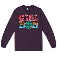 Plum girl mom Long Sleeve Tee - AdoDesignShop