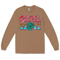 Toasted Coconut girl mom Long Sleeve Tee - AdoDesignShop