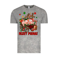 Cloud Rock merry pig mas Vintage Tee - FaDigitalArtStudio