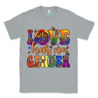 Heather Grey love has no gender Classic Tee - JahusDesignShop