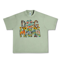 Oil Green dog mama Urban Heavy Tee - RacoonDesign