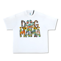 White dog mama Urban Heavy Tee - RacoonDesign