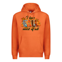 Carrot i love fall most of all Premium Hoodie - RacoonDesign