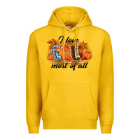 Lemon i love fall most of all Premium Hoodie - RacoonDesign