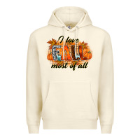Sandshell i love fall most of all Premium Hoodie - RacoonDesign