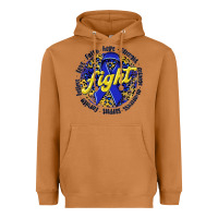 Fight Colorectal Cancer Heavyweight Hoodie | Teevron