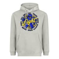 Moon Dust fight colorectal cancer Heavyweight Hoodie - NancyCooperArtShop