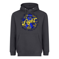 Smoke fight colorectal cancer Heavyweight Hoodie - NancyCooperArtShop