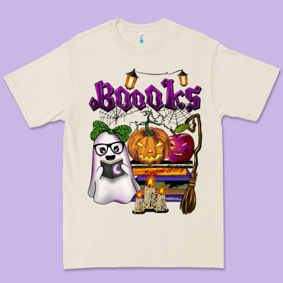 Boooks Premium Tee Designed By Barkaloodesign