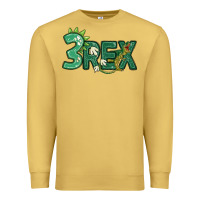 Antique Gold three rex Premium Sweatshirt - MaliasSmallBusiness