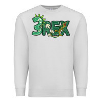 Dove Grey three rex Premium Sweatshirt - MaliasSmallBusiness