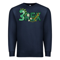 Navy three rex Premium Sweatshirt - MaliasSmallBusiness