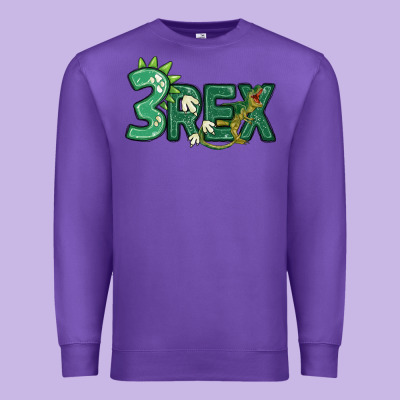 Three Rex Premium Sweatshirt Designed By Maliassmallbusiness